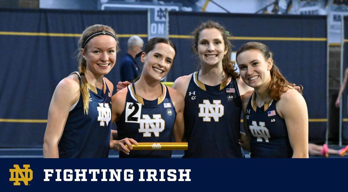 Notre Dame Women’s DMR Team Earns ACC Weekly Honors – Notre Dame Fighting Irish – Official Athletics Website
