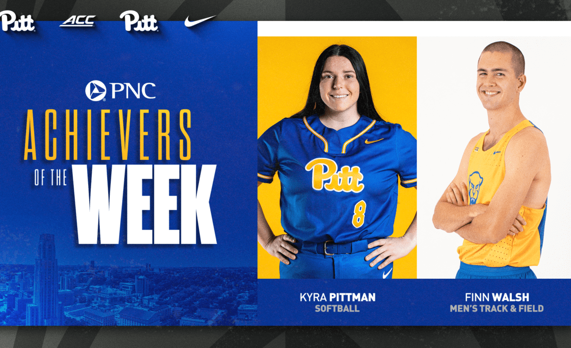 Pittman, Walsh Named PNC Achievers of the Week