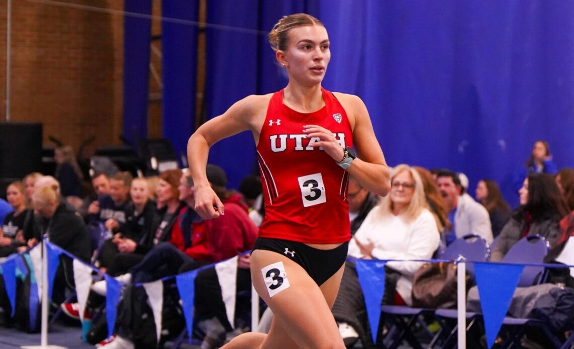 Rinn Shines in Her Return Home to Close Out Husker Invitational for Utah Track & Field