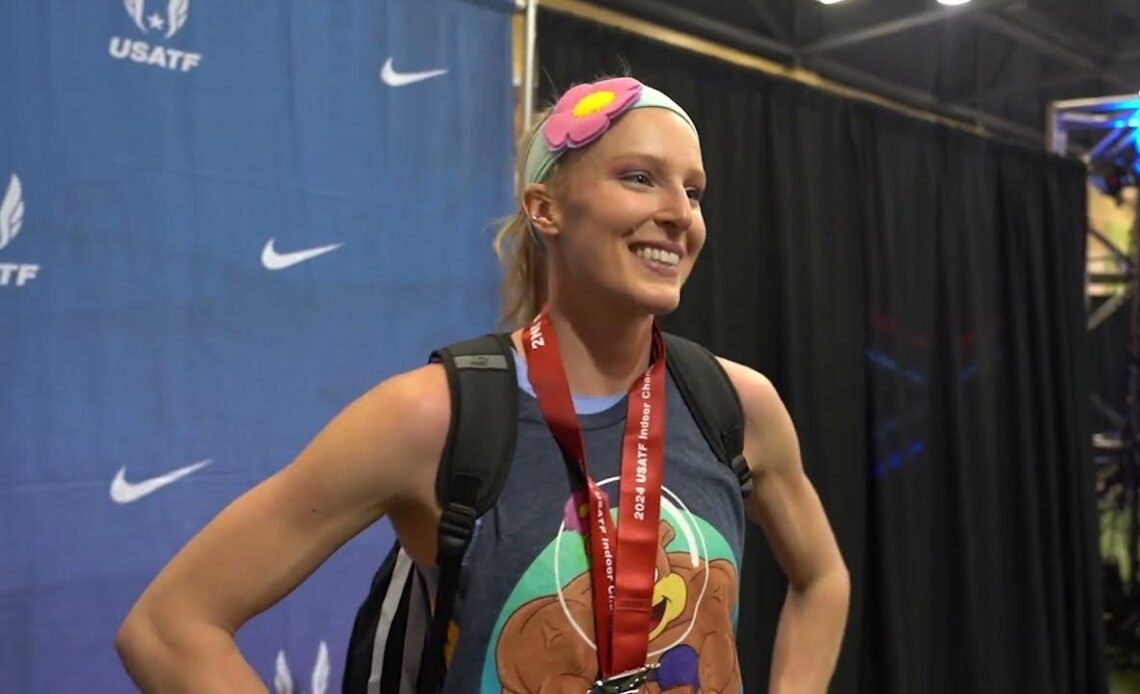 Sandi Morris Pushes Through Achilles Injury To Make 2024 World Indoor Team In Women's Pole Vault