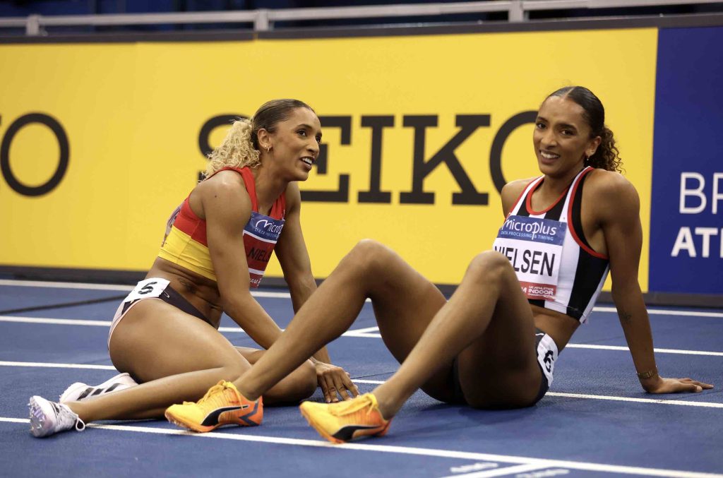 Sister Act, Laviai and Lina Nilsen go 1-2 in the UK Athletics 400 meters