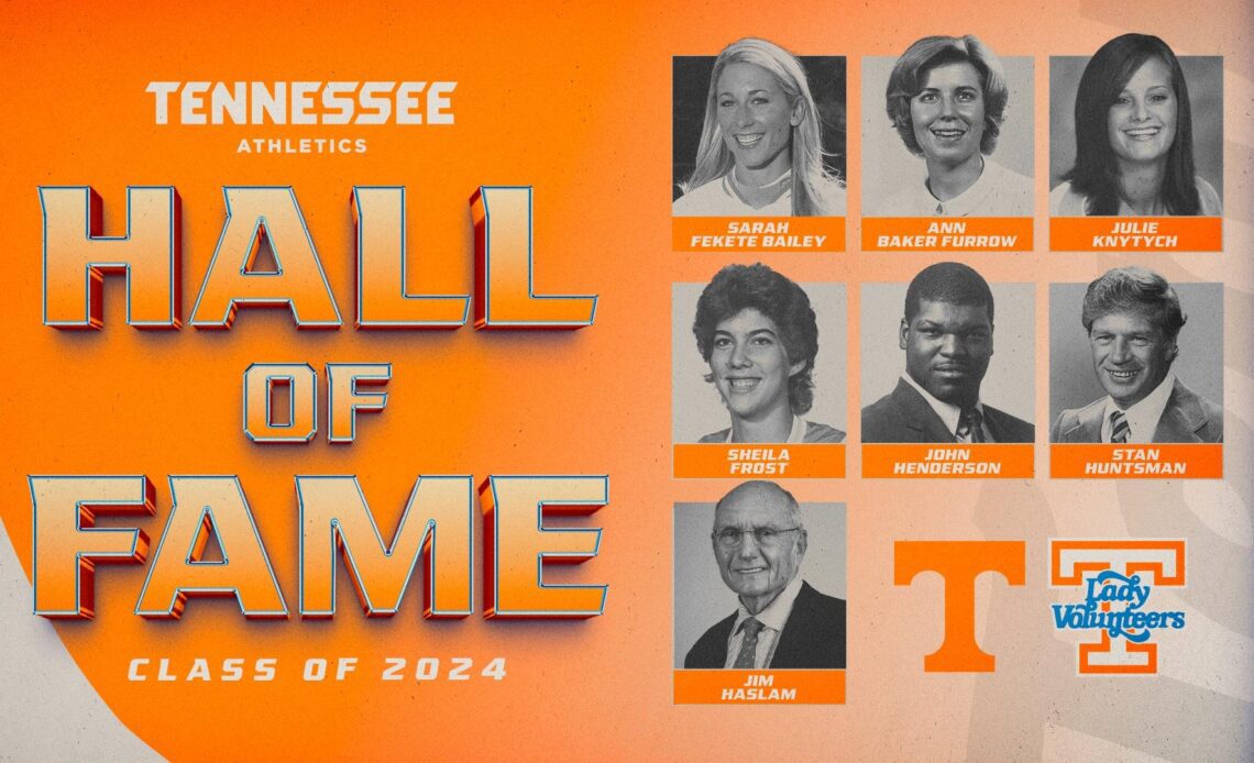 Tennessee Athletics Announces 2024 Hall of Fame Class