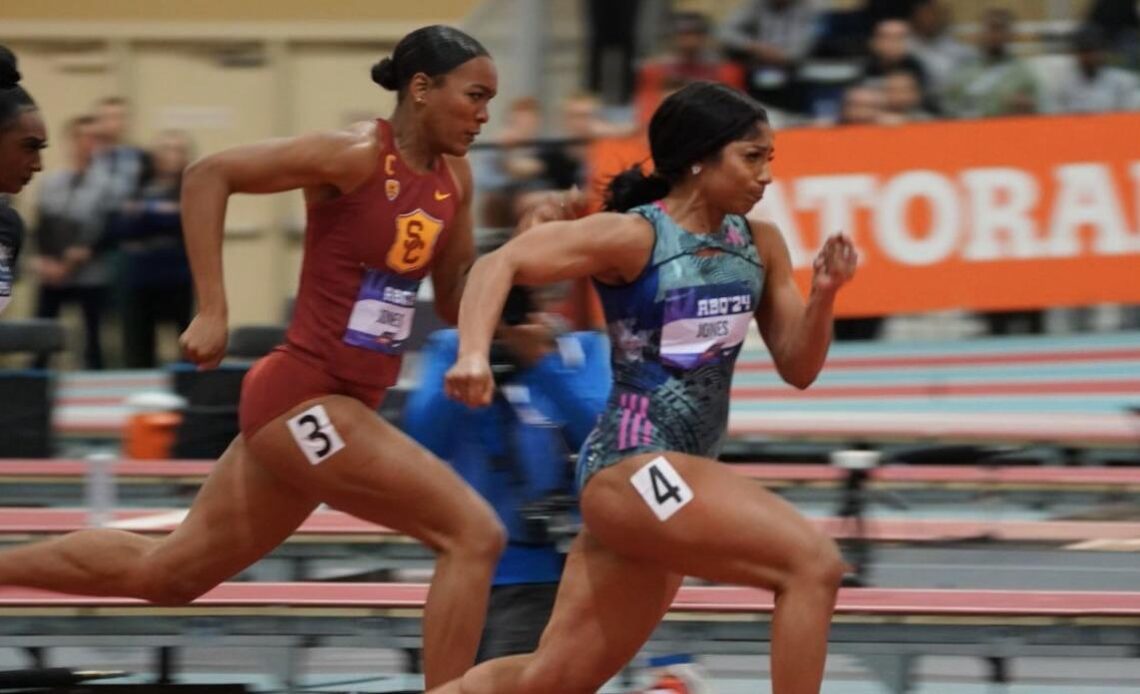 USC Wins 3 Events At Arkansas Qualifier, Jones Sets Trojan 60m Hurdles Record At USATF Indoor Championships