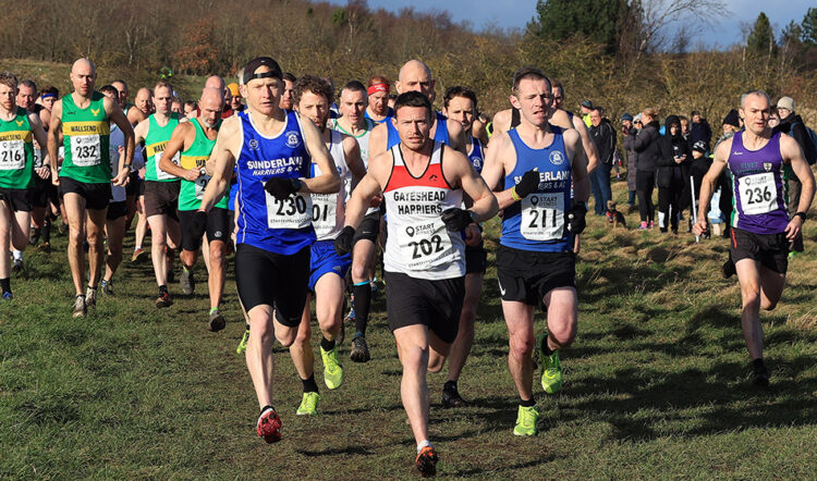 Veteran cross-country runners chase North East titles in Wallsend