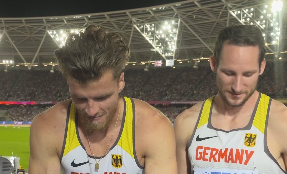 WCH 2017 London– Rico Freimuth & Kai Kazmirek GER Decathlon Silver & Bronze