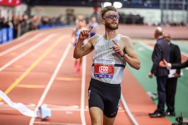 WORLD BEST FOR TWO MILES FOR JOSH KERR AT MILLROSE GAMES