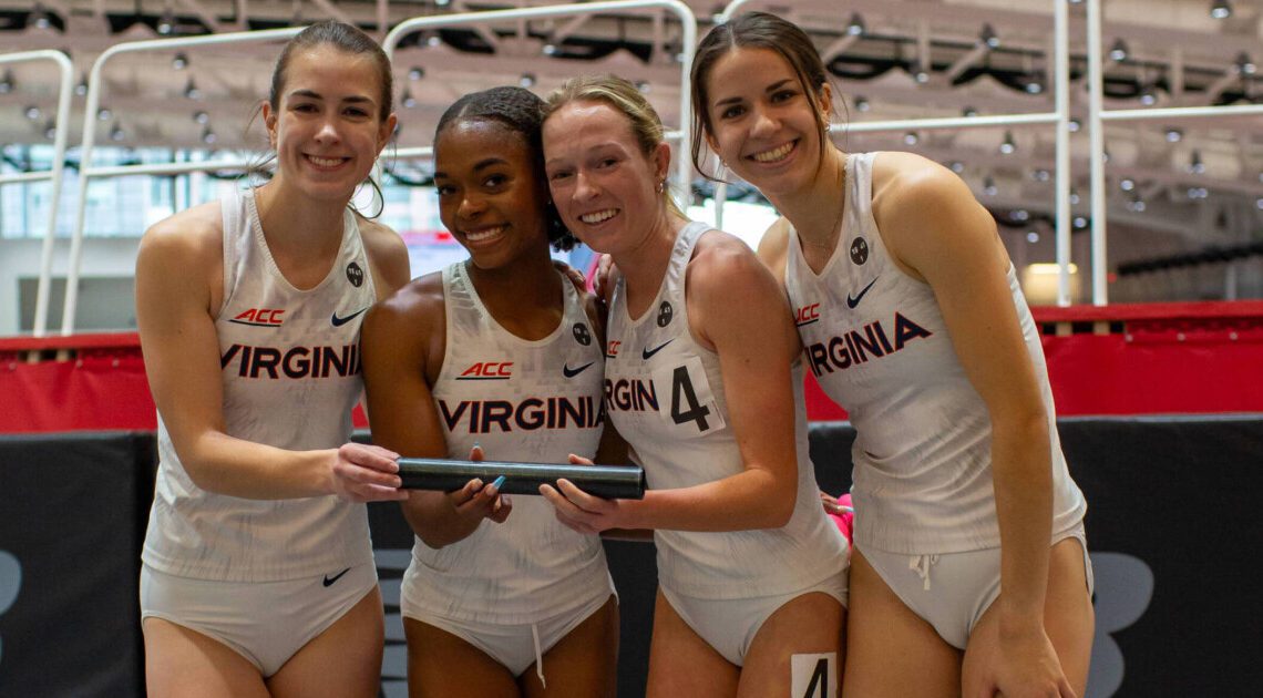 Women’s DMR Sets UVA Record, Caps Impressive Weekend Showing – Virginia Cavaliers Official Athletic Site