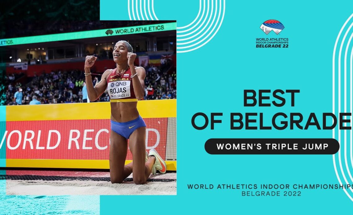 Women's triple jump final | World Indoor Championships Belgrade 2022