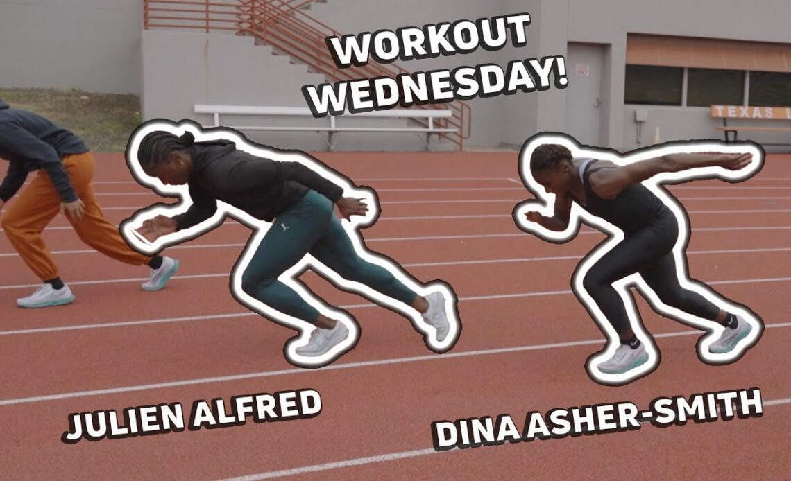 Workout Wednesday: Dina Asher-Smith and Julien Alfred Run 150's
