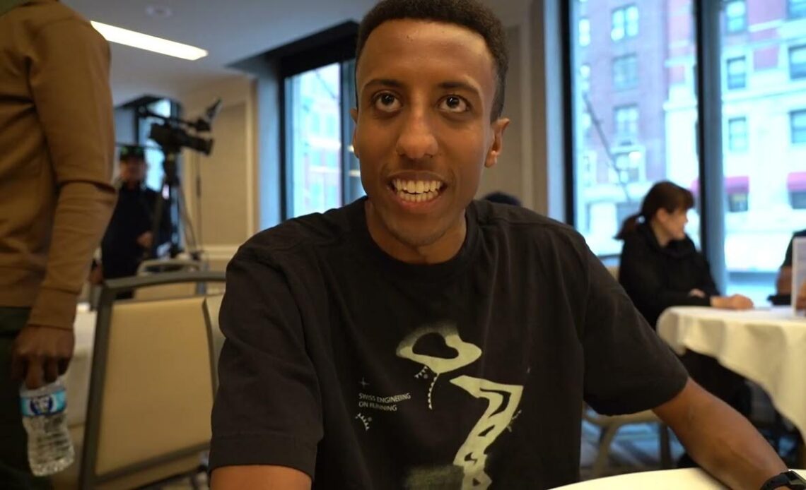 Yared Nuguse Returns To Millrose Games In 2024 And Looks Forward To Fast Men's Wanamaker Mile