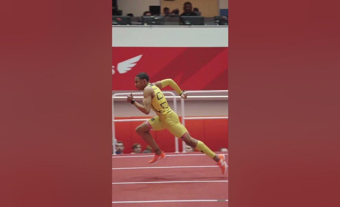 45.76! Quincy Wilson DESTROYS Boys Indoor 400m U.S. High School National Record