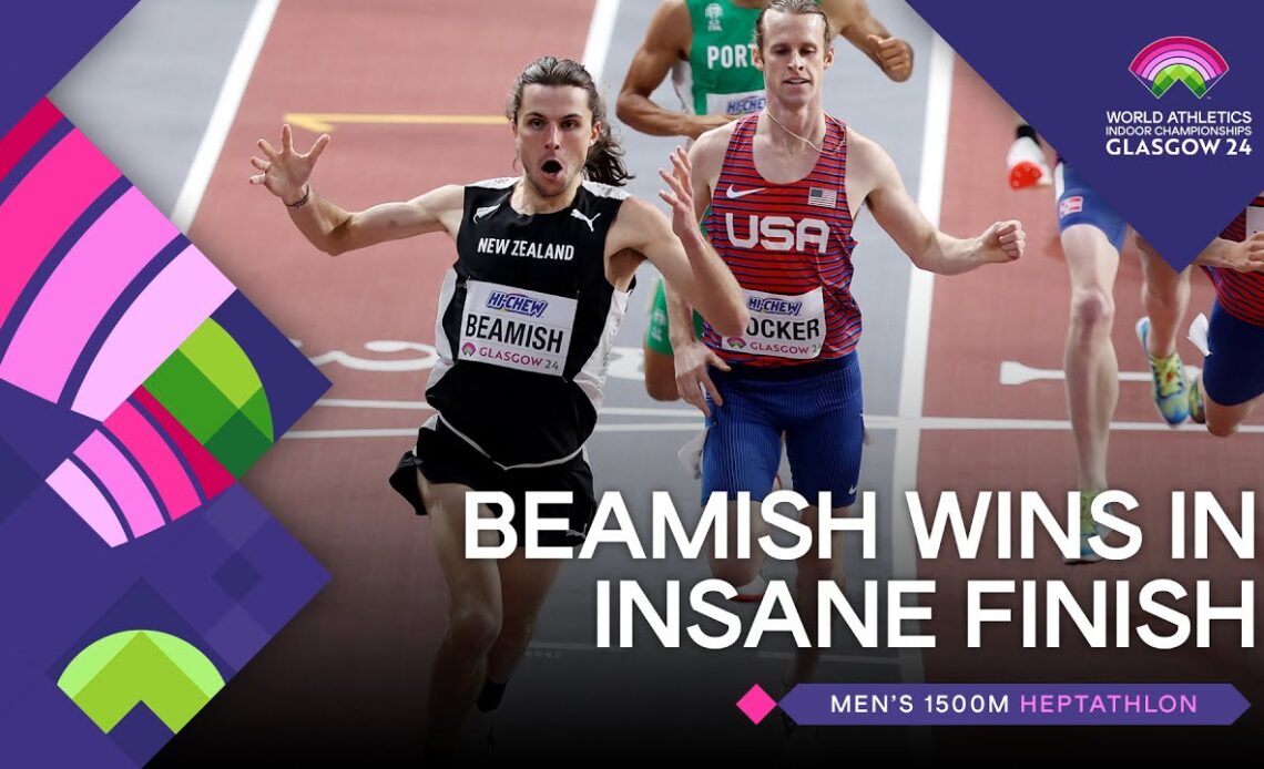 Beamish kicks to 1500m gold 🔥  | World Athletics Indoor Championships Glasgow 24