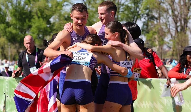 Brilliant bronze for Brits in mixed relay in Belgrade