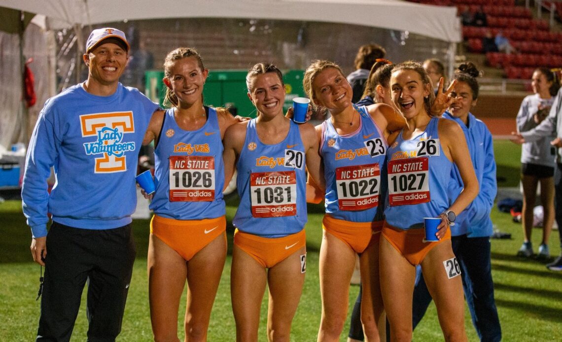 Five Lady Vols Crack Program’s All-Time Top 10 at Raleigh Relays