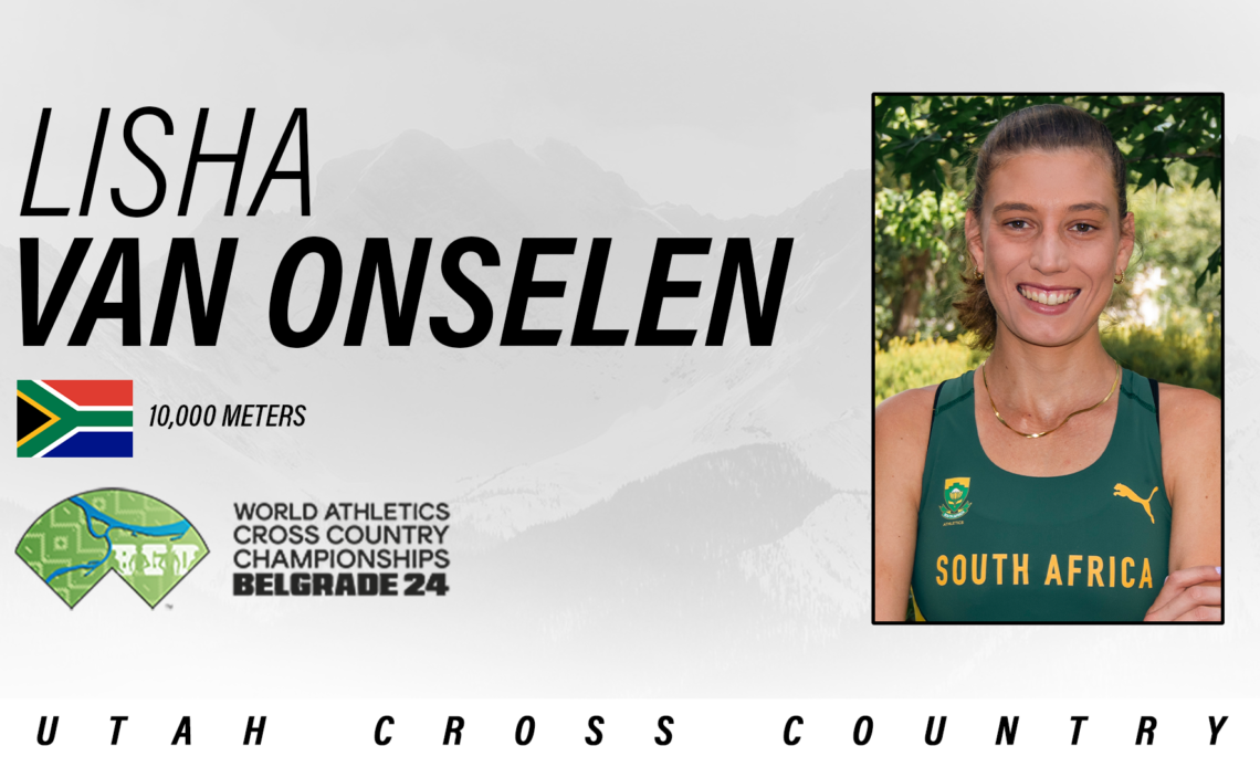 Former Woman of Utah Lisha van Onselen to Represent South Africa at World Cross Country Championshps