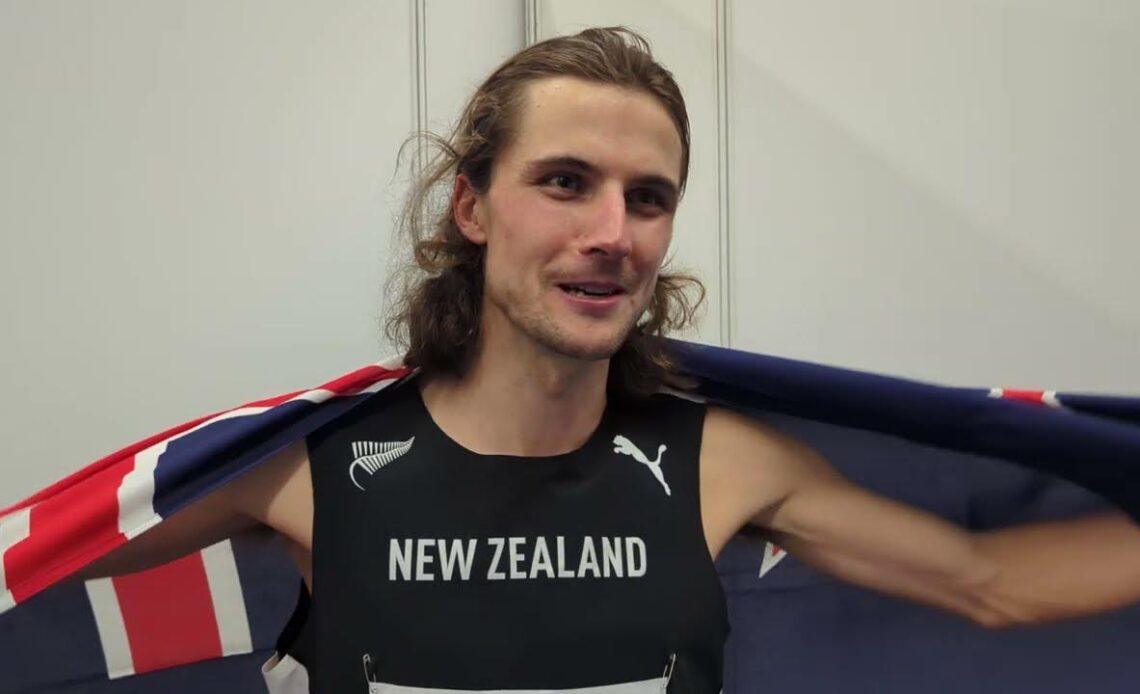 Geordie Beamish Used His Kick To Take Gold In The Men's 1,500m At World Indoor Championships 2024