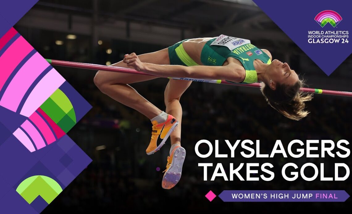 Golden high jump glory for 🇦🇺's Olyslagers | World Indoor Championships Glasgow 24