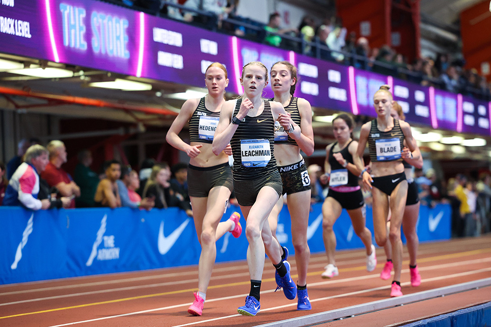 High School Girls Indoor AOY — Elizabeth Leachman