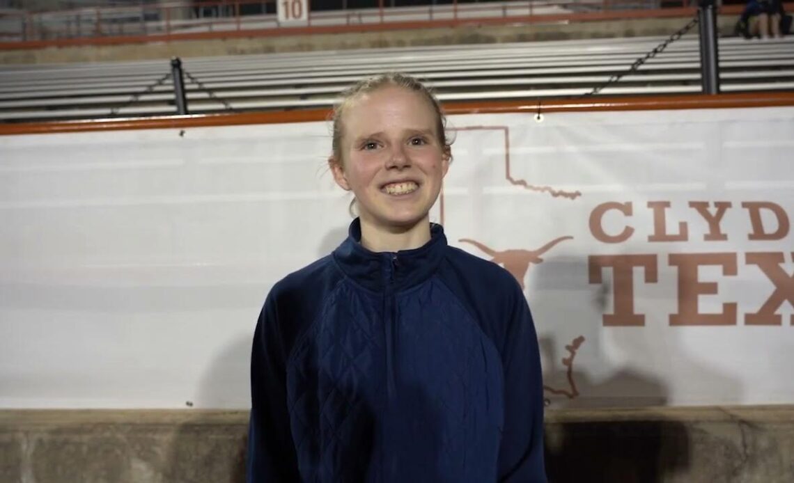High School SOPHOMORE Elizabeth Leachman Breaks National HS 5K Record At Texas Relays