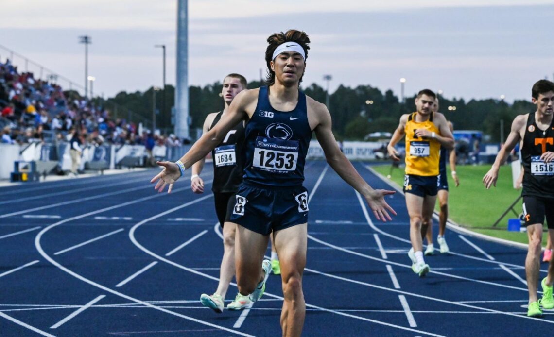 Ishii Brings Home Big Ten Men’s Track Athlete of the Week Honors