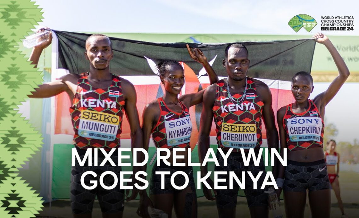 Kenya dominates the Mixed Relay ‼️ | World Athletics Cross Country Championships Belgrade 24