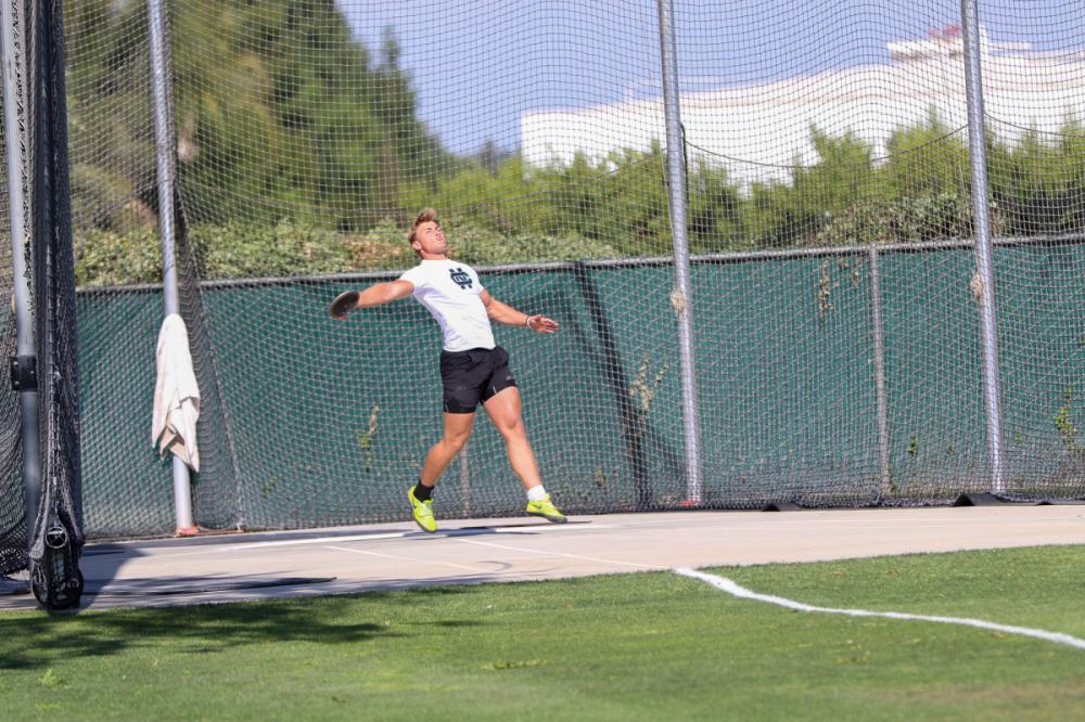 News - Clovis North's McKay Madsen Delivers 196-2 Discus Throw at Gateway to Track and Field Invitational