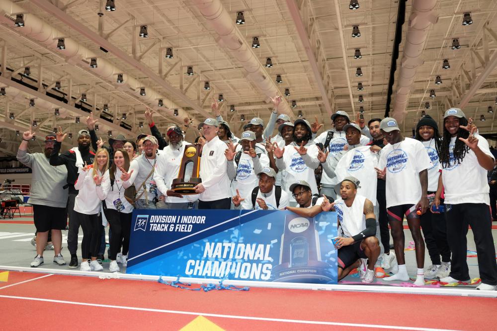 News - Terrence Jones, Caleb Dean Lead Texas Tech to First NCAA Division 1 Men's Indoor Team Title