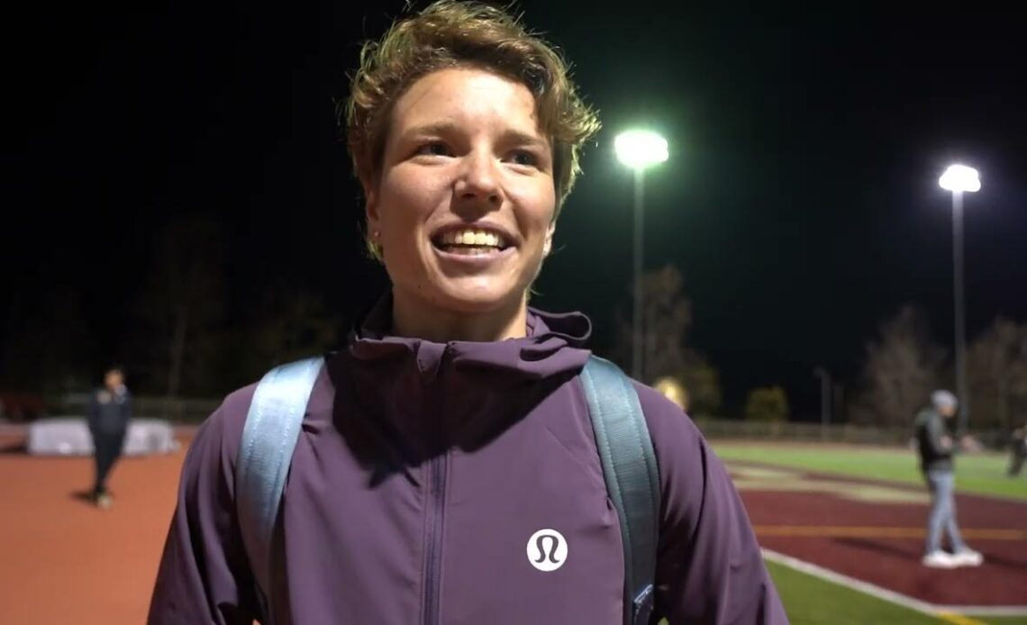 Nikki Hiltz On Pacing The Women's 10k At The TEN Following Silver At World Indoors A Few Weeks Prior