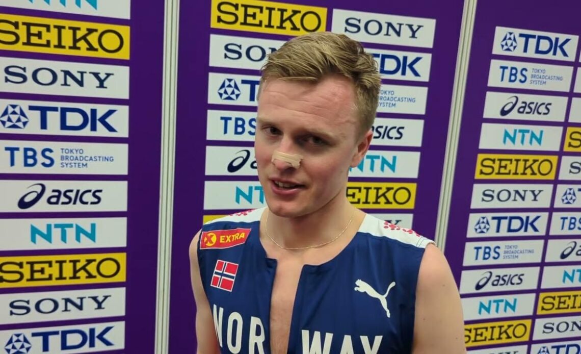 Norway's Narve Gilje Nordas Was Strategic In His 1,500m Heat