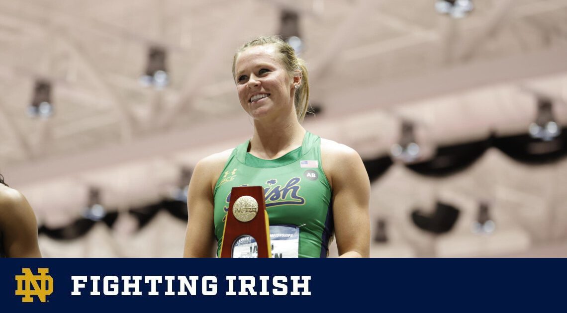 O’Brien Wins Back-to-Back NCAA Championship – Notre Dame Fighting Irish – Official Athletics Website