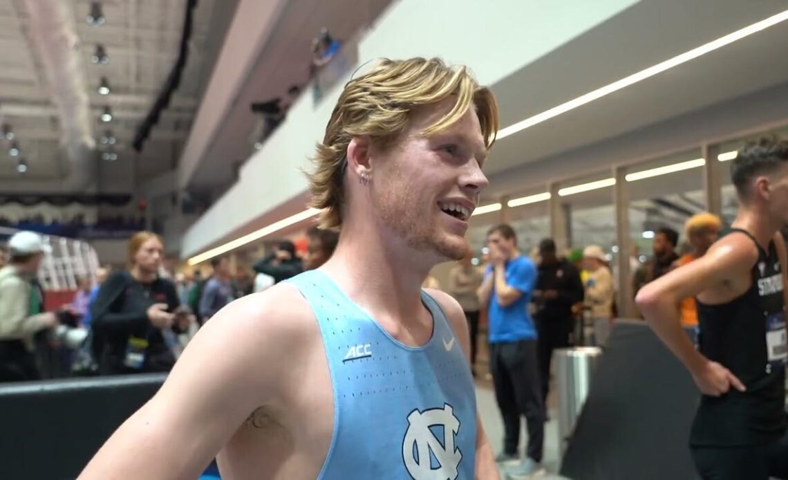 Parker Wolfe Runs 742.38 In The 3K To Place 2nd At The 2024 NCAA