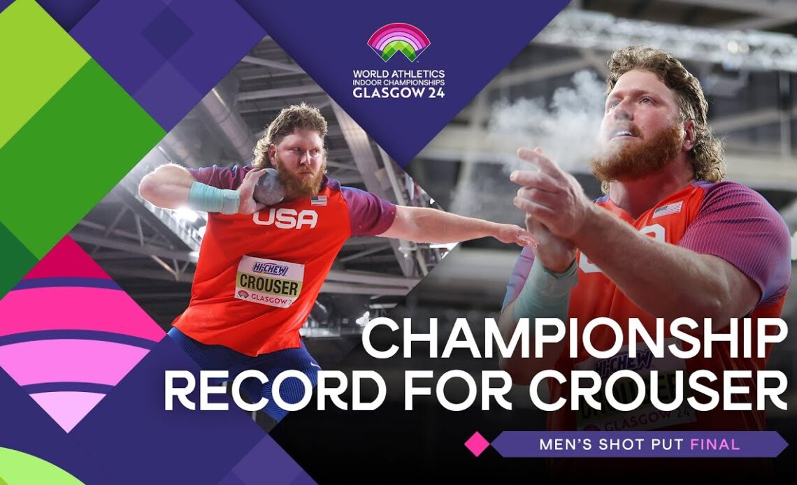 Ryan Crouser dominates shot put final | World Indoor Championships Glasgow 24