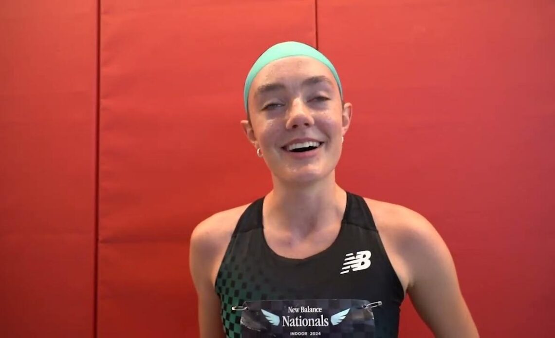Sadie Engelhardt Breaks Juliette Whittaker's Mile Meet Record to Claim New Balance Nationals Title