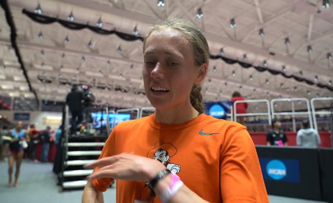 Taylor Roe On Her Second Place Finish In The 2024 NCAA DI Track and Field Indoor Championships 5K