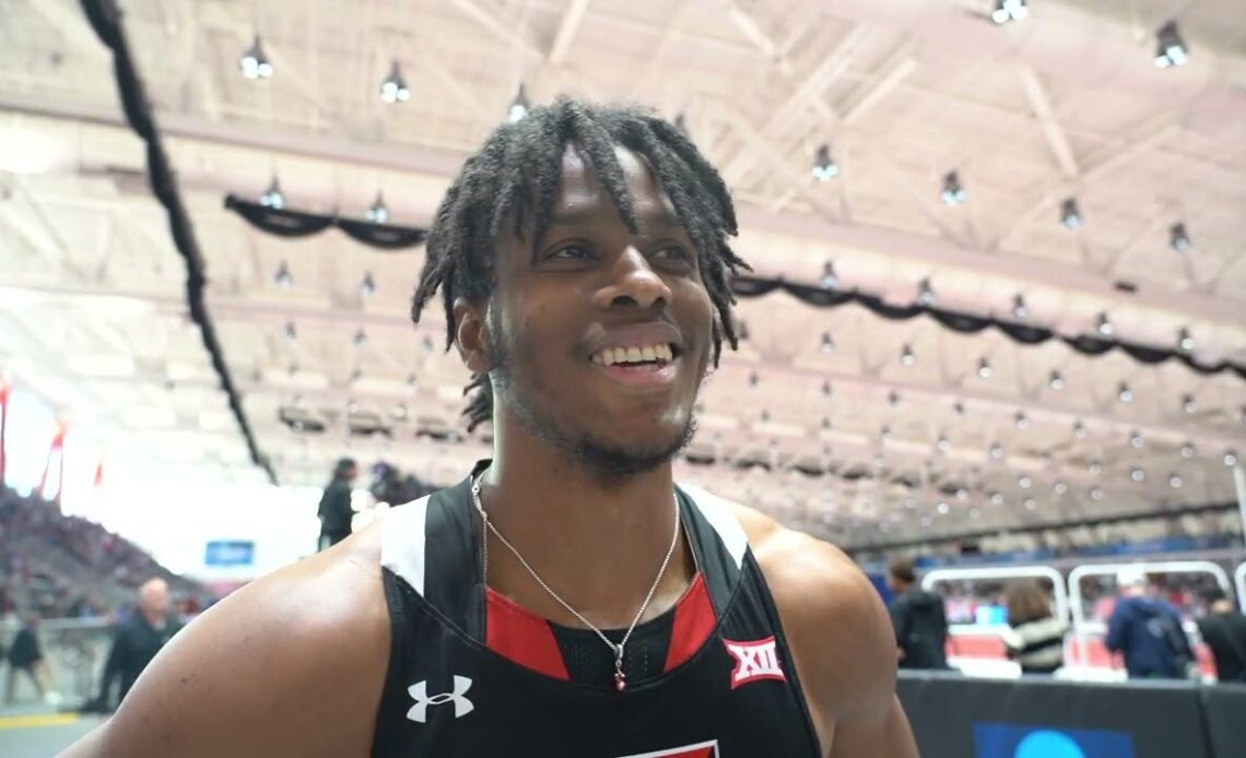 Terrence Jones Posts Top Qualifying Mark In 60m Dash Prelims NCAA Indoor