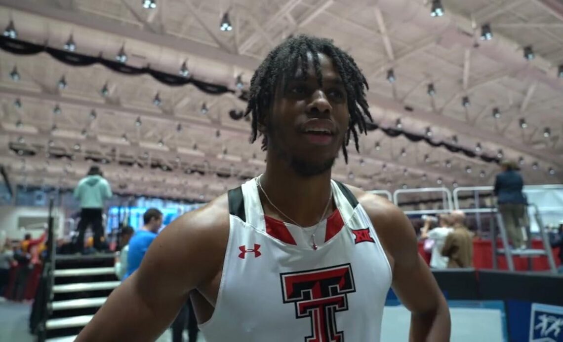 Terrence Jones Wins The 60m, 200m Double At The 2024 NCAA Indoor Track and Field Championships
