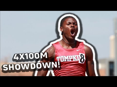 Texas 4x100m Mania! FOUR Teams Go Sub-41 In Boys 4x100m At Texas A&M Bluebonnet Invitational