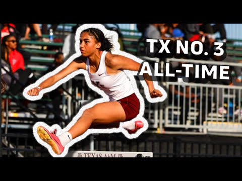 Third-Fastest Texan Ever! Yierra Flemings Posts 40.74 300m Hurdles Run At Texas A&M Bluebonnet