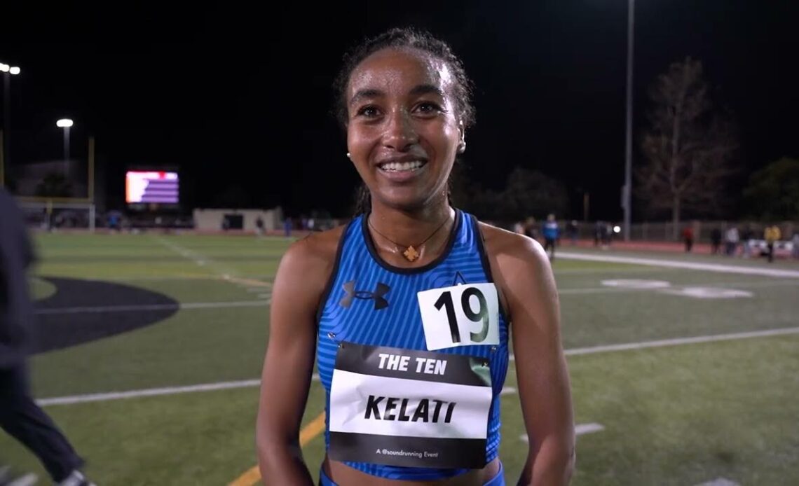 Weini Kelati Second In The TEN Women's 10k In 30:33.82 Just Two Weeks Before World XC Championships