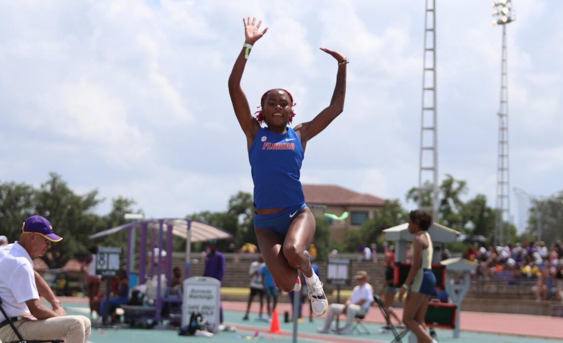 Anthaya Charlton Dubbed SEC Women’s Field Athlete of the Week