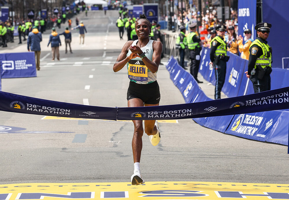 Boston Marathon Women — Defender Obiri Unstoppable