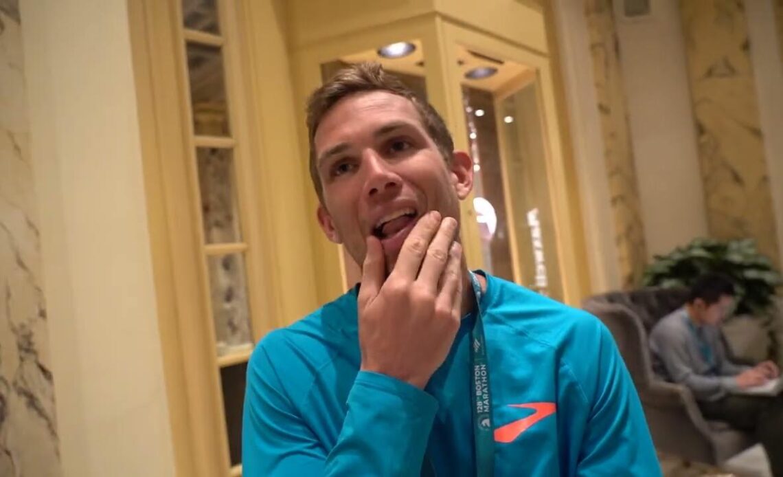 CJ Albertson Had Another Career Race, Finishes Seventh At Boston Marathon In 2:09:53