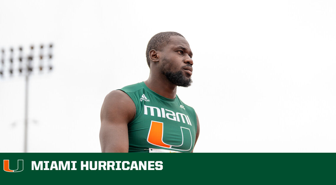 Campre Crushes School Record on Final Day of Decathlon – University of Miami Athletics