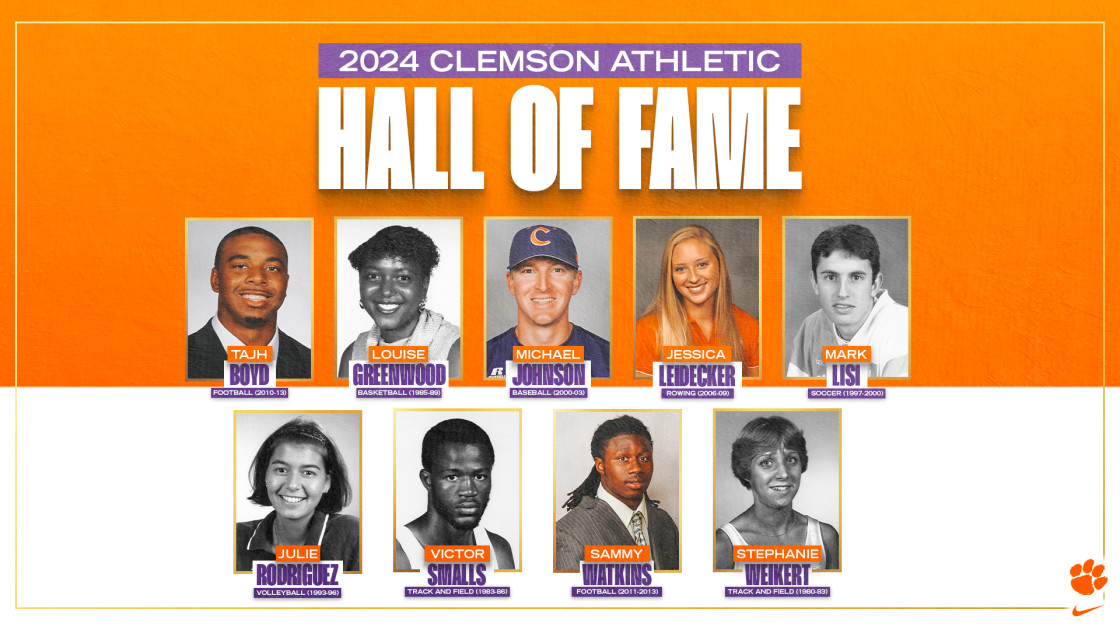 Clemson Athletics, Block C Club Announce 2024 Athletic Hall of Fame Class – Clemson Tigers Official Athletics Site