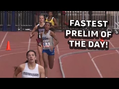 Defending Champion Union Catholic Runs Fastest 4x800m Prelim Of The Day At Penn Relays 2024