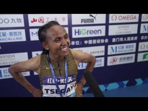Gudaf Tsegay Clocks World No. 3 ALL-TIME Women's 1,500m In Season Debut At Xiamen Diamond League