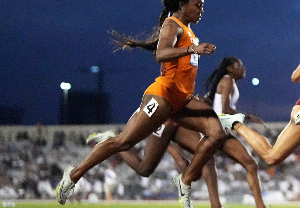 Jacious Sears Inches From Record Territory