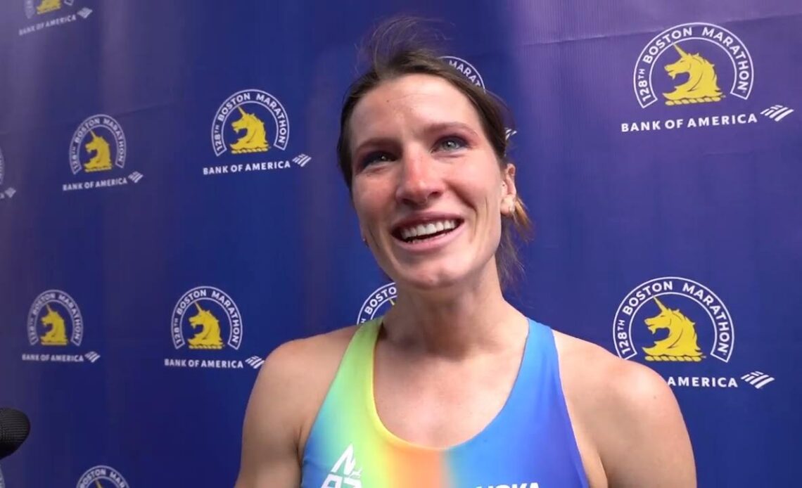 Krissy Gear's Objective Was To "Turn & Burn" At The 2024 Boston Invitational Mile