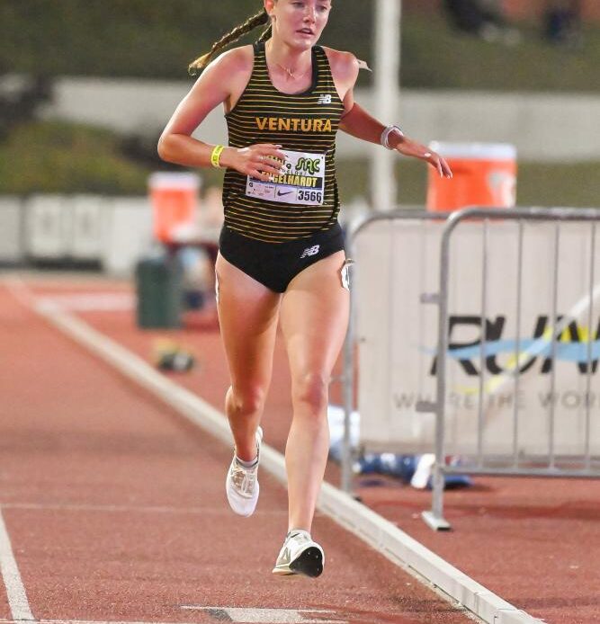 News - Ventura's Sadie Engelhardt Runs Fastest Outdoor Mile in U.S. Prep History at Mt. SAC Relays