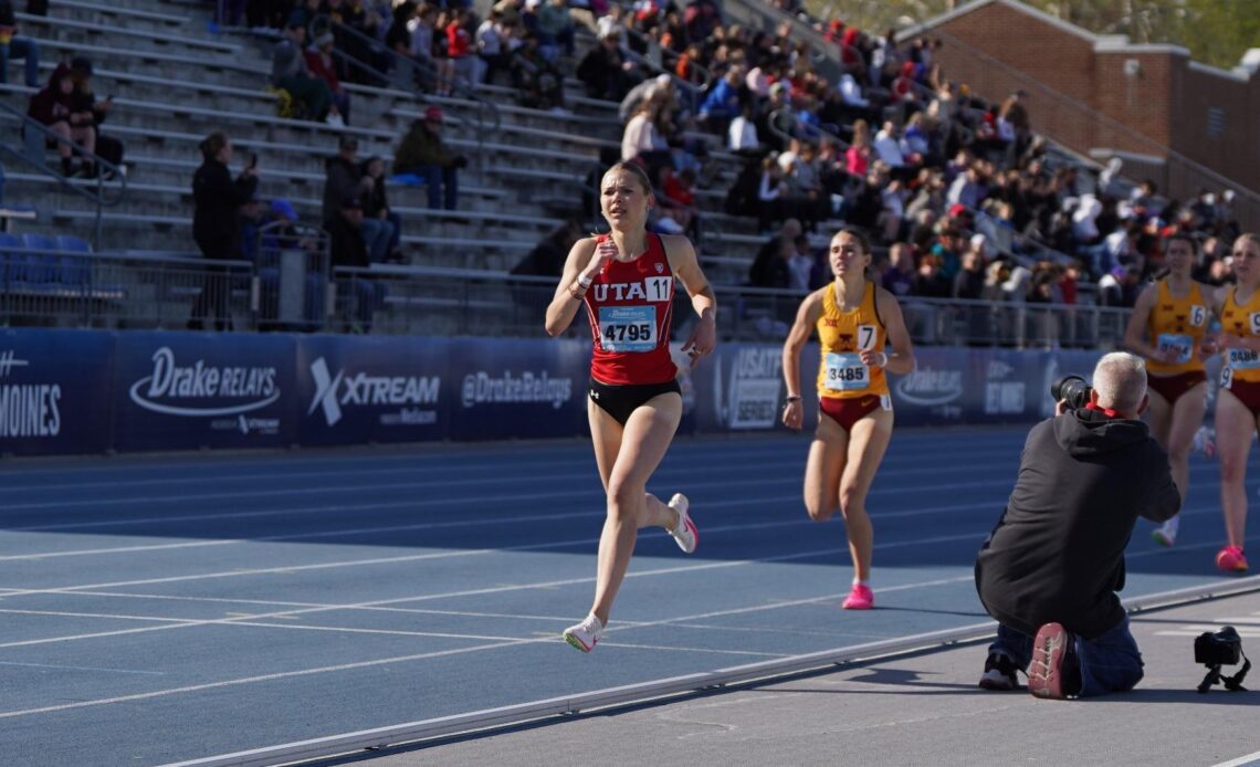 Nowakowska Makes Her Drake Relays Debut with 1500m Victory